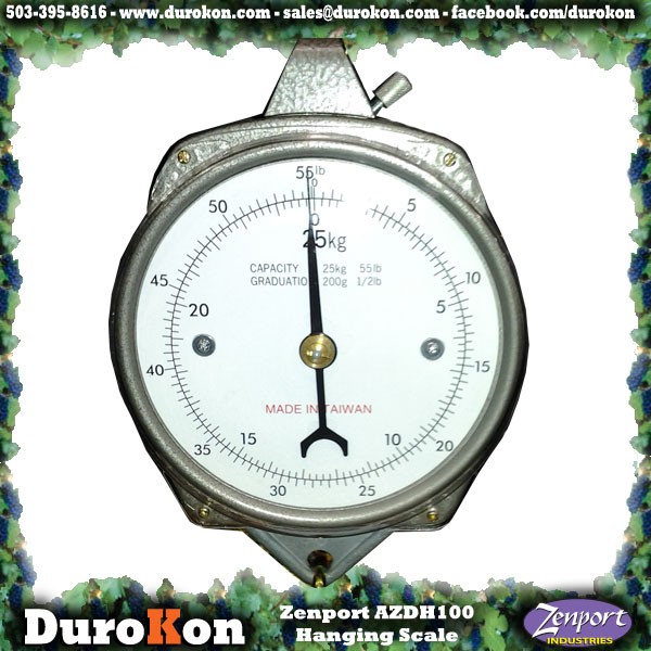 Scale AZDH50 Mécanique Suspendu échelle Dial, 50 Pound, Pour les fruits et légumes pesant