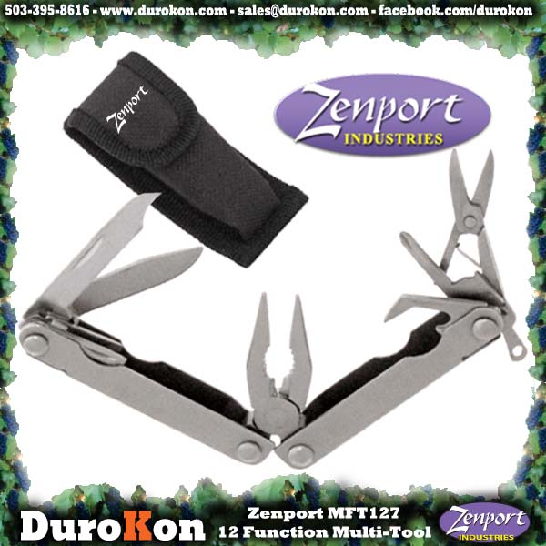 Zenport multi-outils MFT27 mini multi-outils 12 fonctions avec boîtier