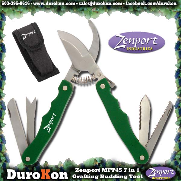 Zenport Multi-Tool MFT45 7 in 1 Grafting Budding Pruning Multi-Tool