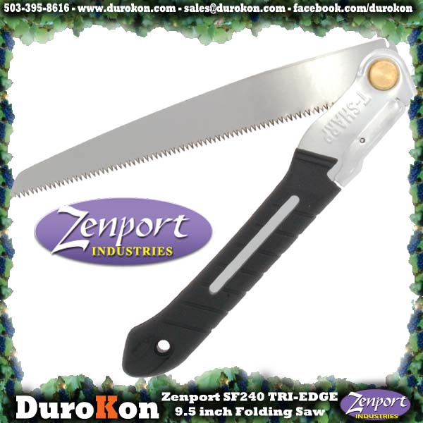 Zenport Saw SF240 9.5 inch Folding Saw w/Steel Handle