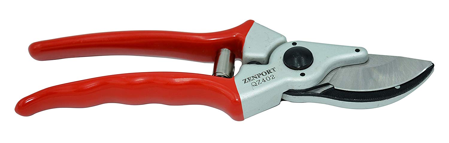 Zenport Pruner QZ402 Classic Professional, 1-Inch Cut, 8.5-Inch Long